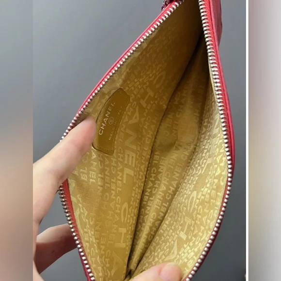 Chanel - red mini vintage bag purse - Picture 5 of 7